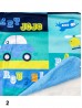 Kids' Car & Airplane Patterned Super Soft Plush Blanket